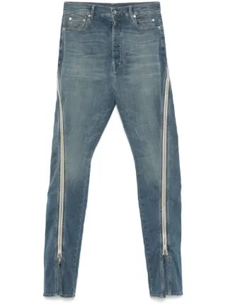 Rick Owens DRKSHDW Bolan Banana Jeans | Blue | FARFETCH CA