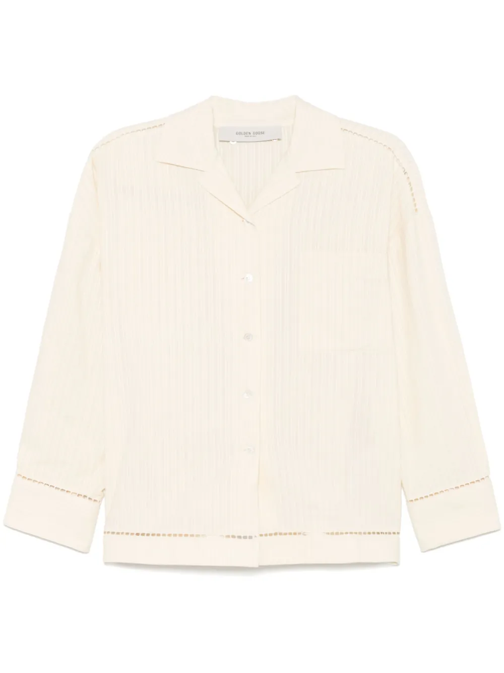 Golden Goose Katoenen blouse Beige