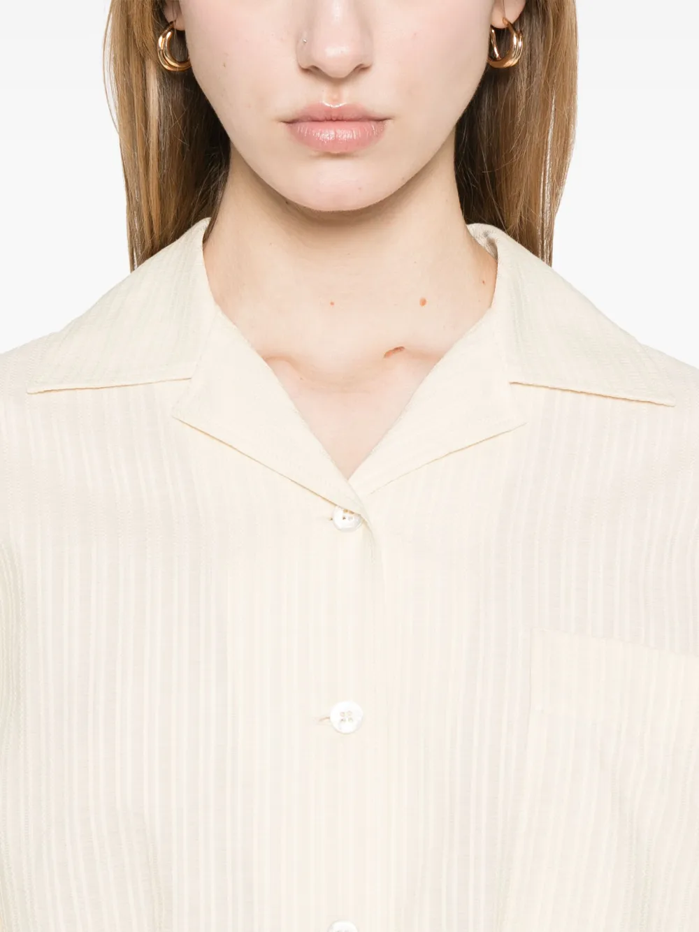 Golden Goose Katoenen blouse Beige