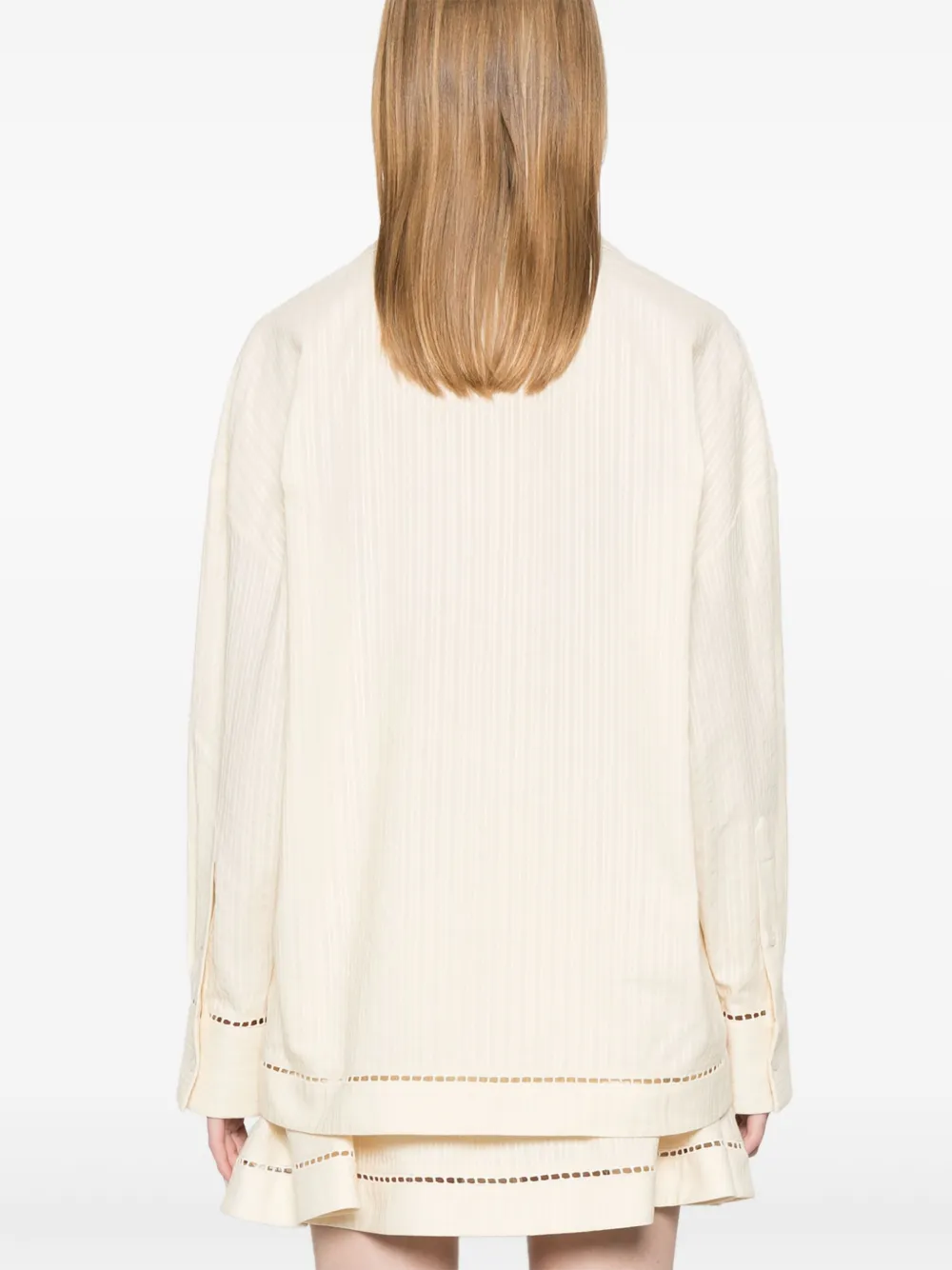 Golden Goose Katoenen blouse Beige