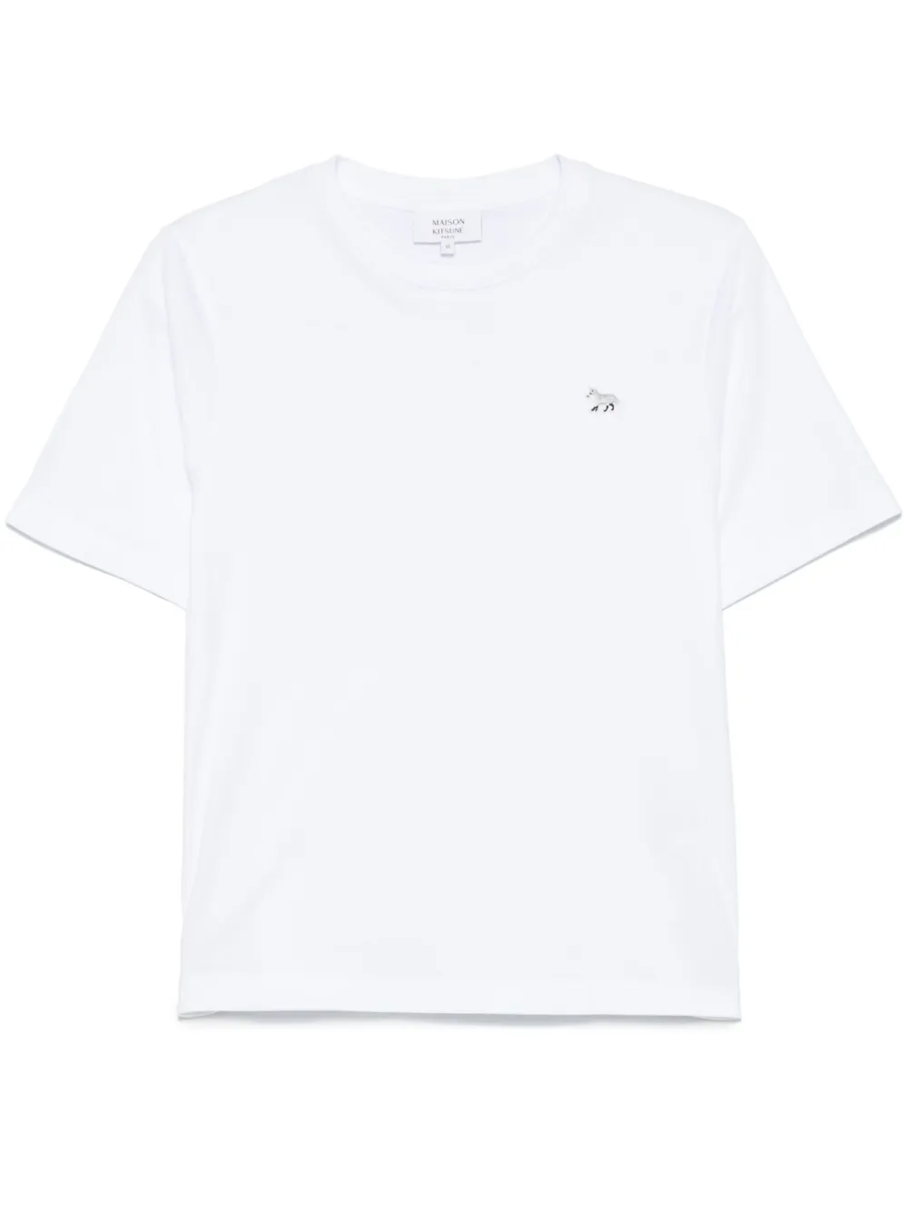 Maison Kitsuné playera con parche Baby Fox | blanco | Image 1
