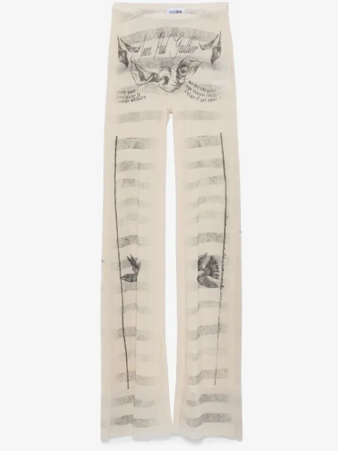 Jean Paul Gaultier Pantaloni The Tattoo Marinière