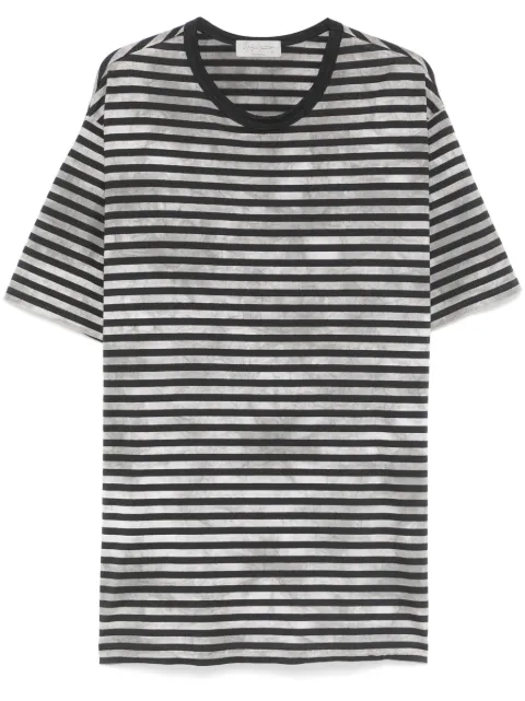 Yohji Yamamoto playera con motivo de rayas