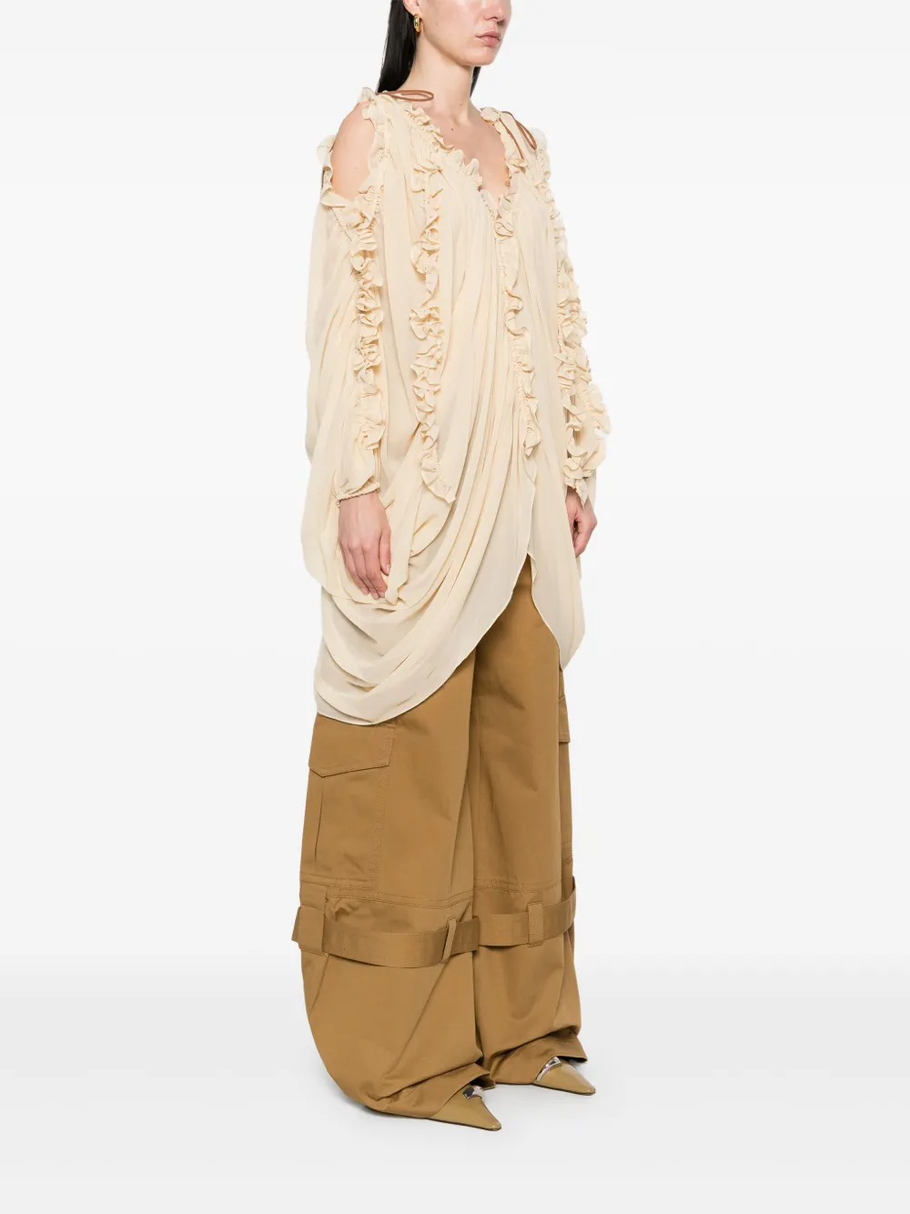 ZIMMERMANN Illuminate blouse Beige