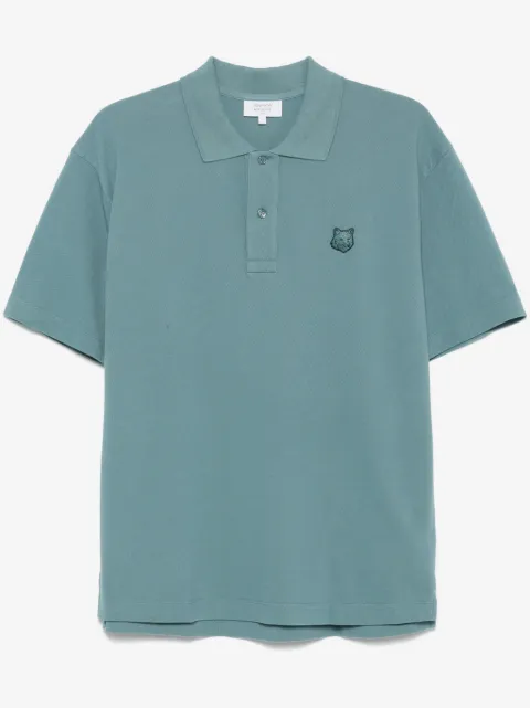 Maison Kitsuné Bold Fox Head-patch polo shirt