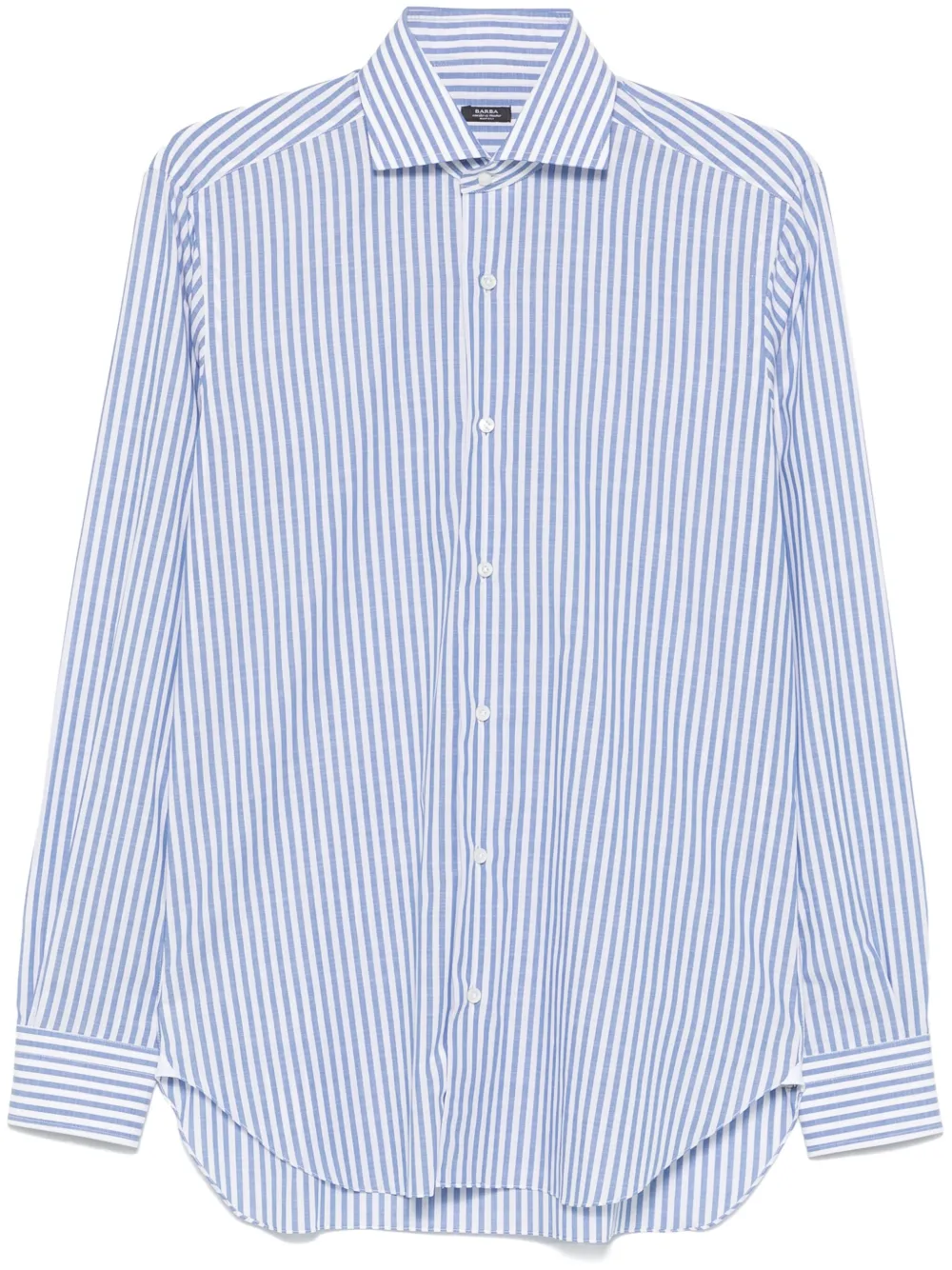 Barba camisa con rayas estampadas | azul | Image 1