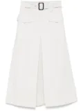 ASPESI Meari midi skirt - White