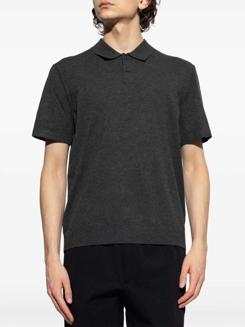 Theory Poloshirt met korte mouwen Grijs