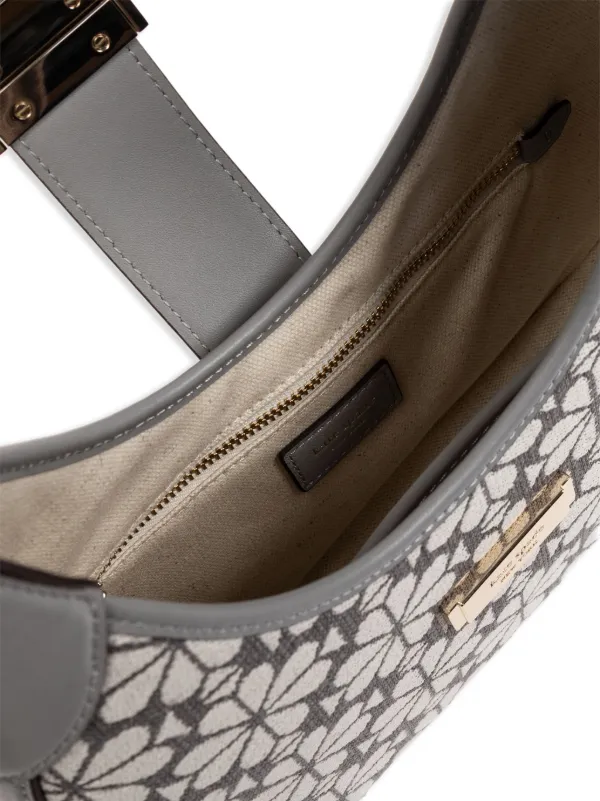 Kate Spade Flower Shoulder Bag Grey FARFETCH IN