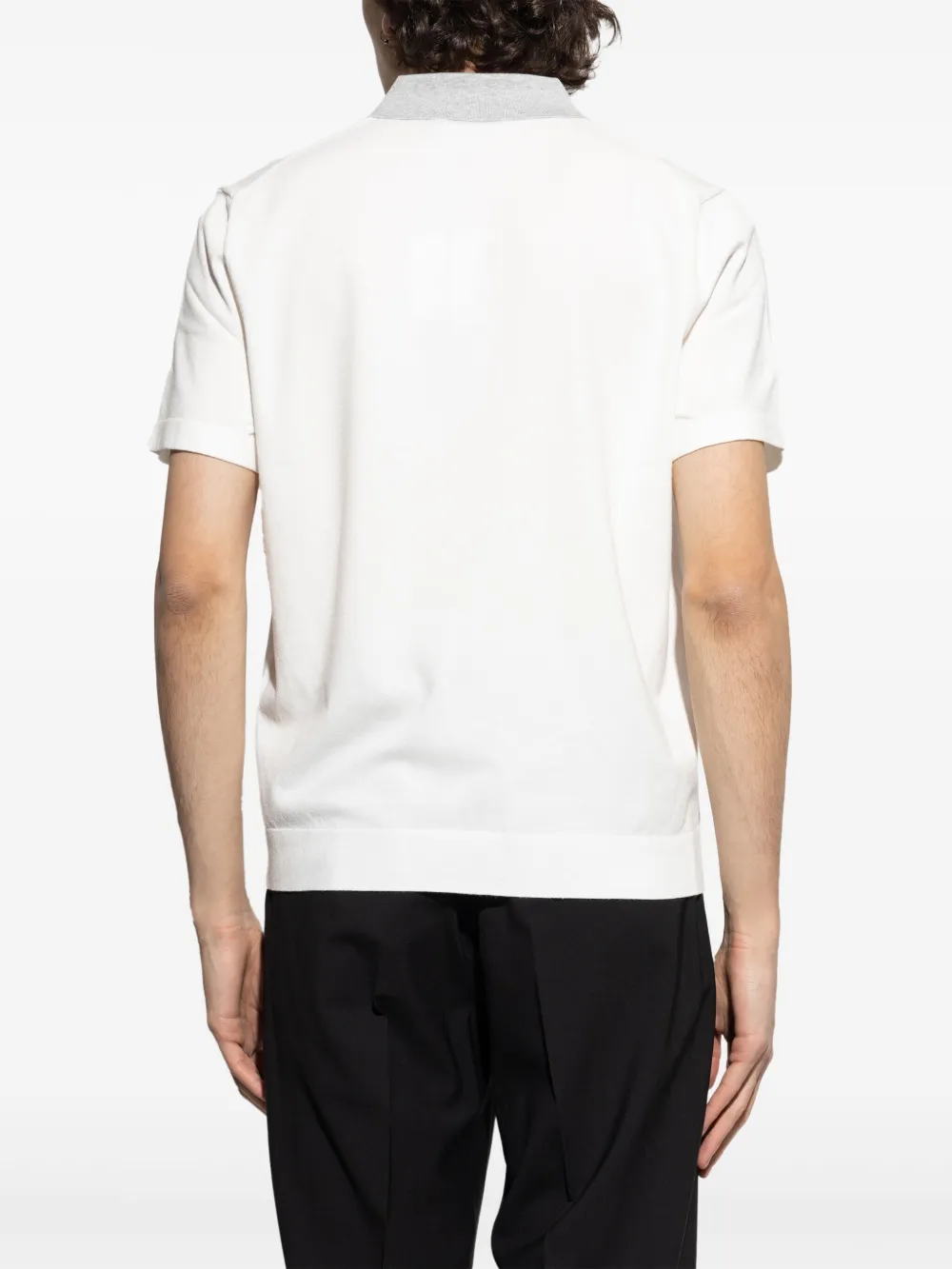 Theory Poloshirt met korte mouwen Wit