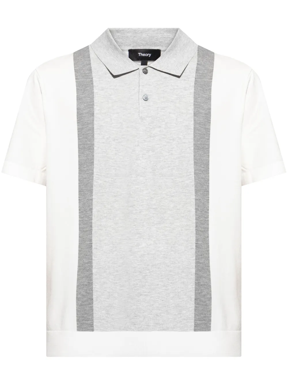 Theory short-sleeved polo shirt | White | Image 1