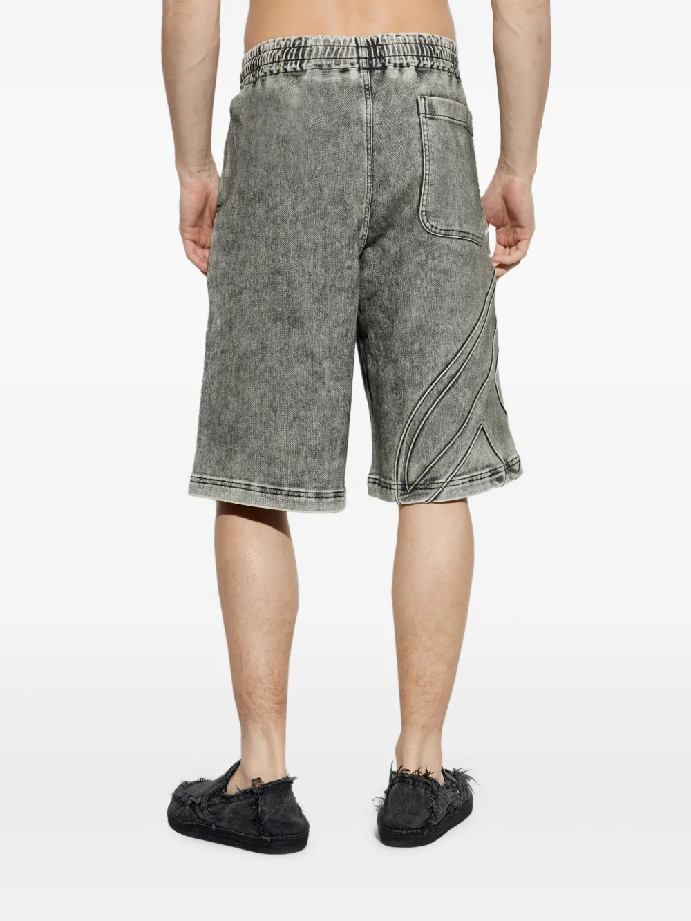 Diesel D-ENNY-S trainingsshorts Grijs