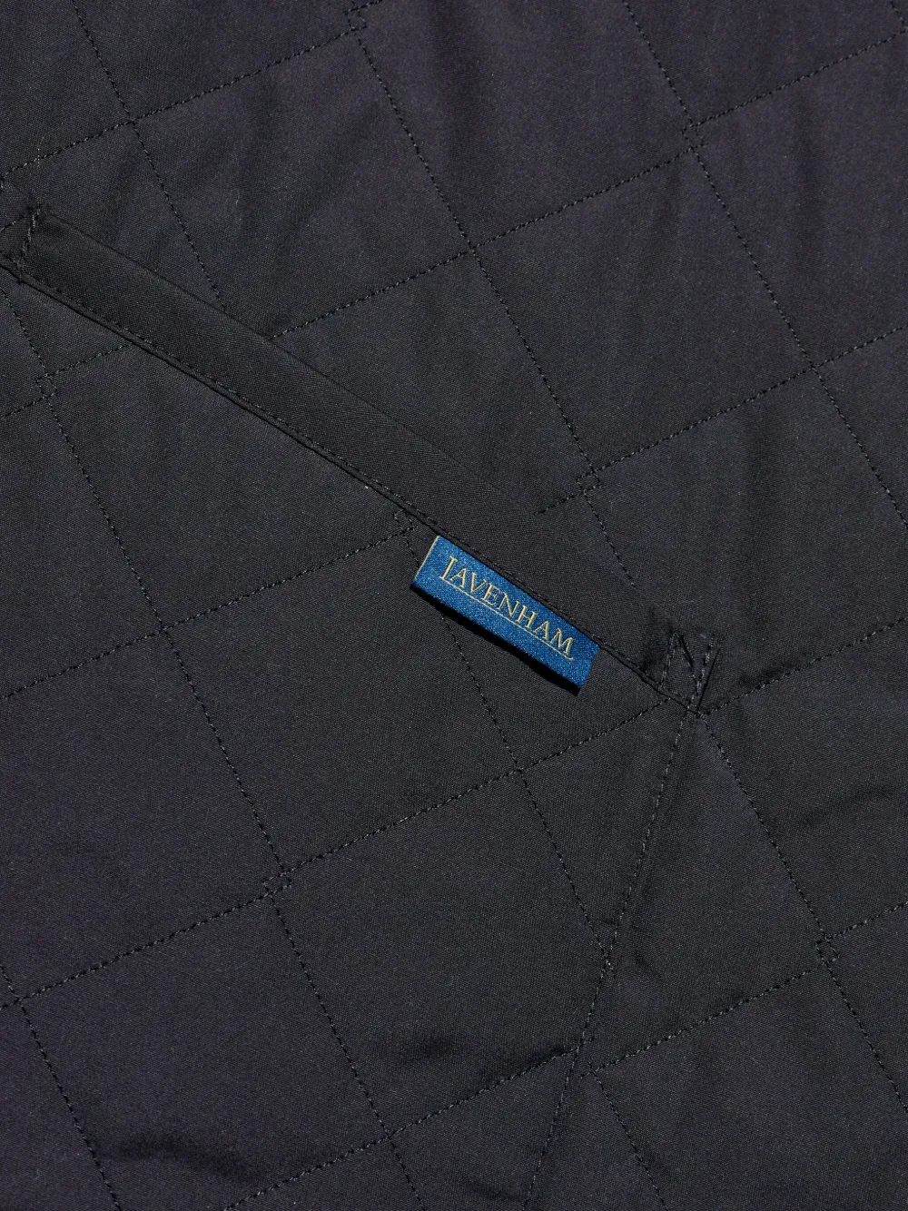 Comme Des Garçons Shirt Asymmetrisch gewatteerd shirtjack Zwart