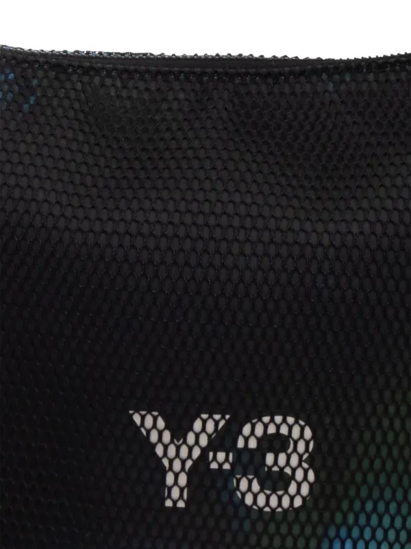Y-3 Mesh Shoulder Bag | Black | FARFETCH