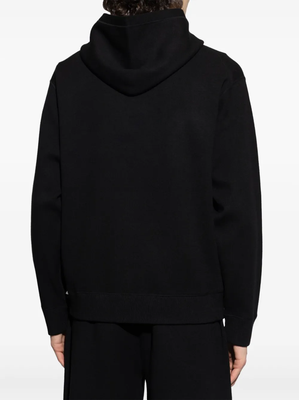Theory Jersey hoodie Zwart