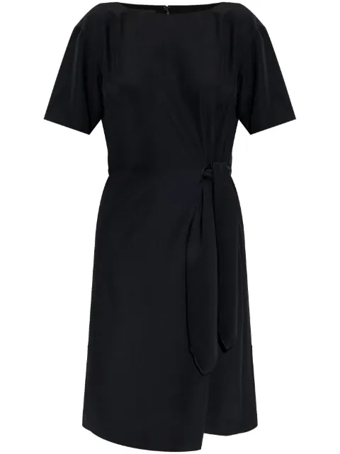 Emporio Armani side-tie dress