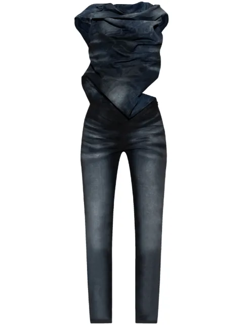 Diesel asymmetric-design jumpsuit 