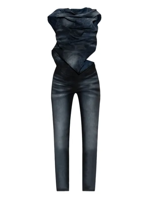 Diesel asymmetric-design jumpsuit