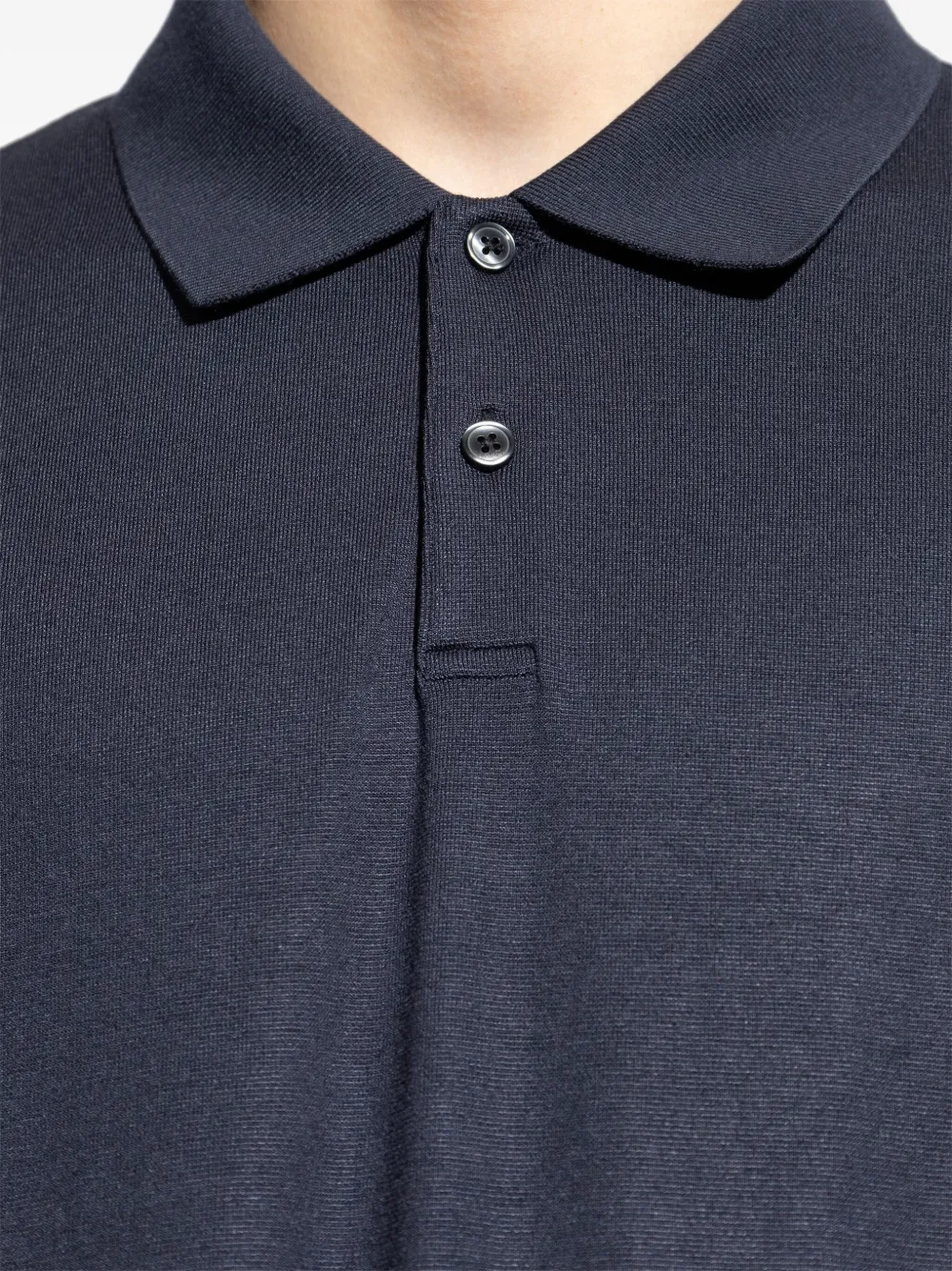 Theory Poloshirt met lange mouwen Blauw