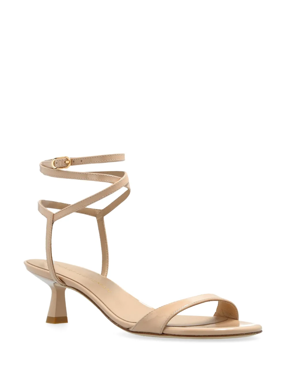 Stuart Weitzman 50mm leren pumps - Beige