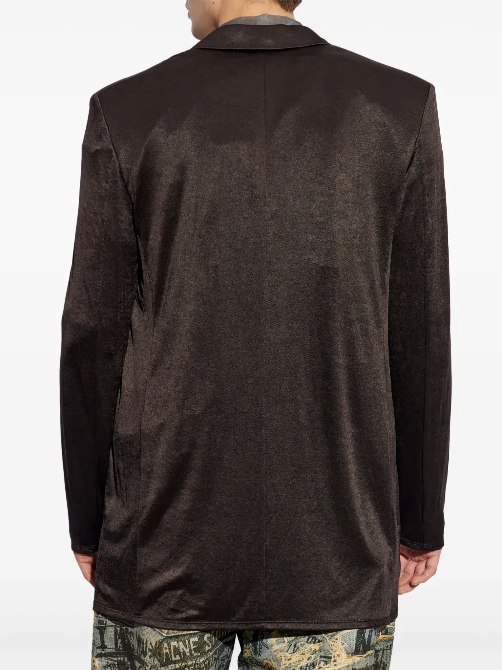 Diesel Blazer met dubbele rij knopen Bruin