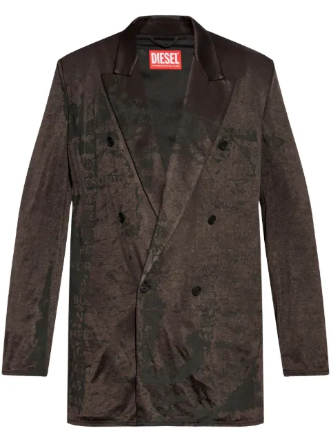 Diesel blazer con doble botonadura