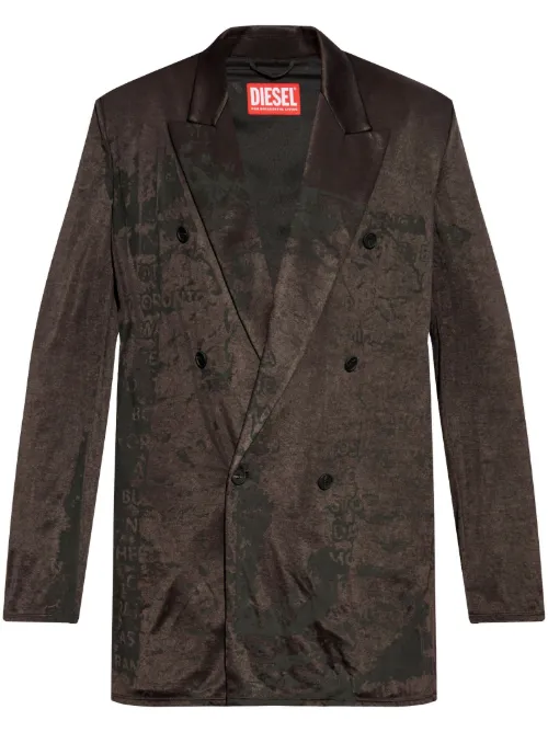 Blazer à boutonnière croisée - Diesel - Modalova