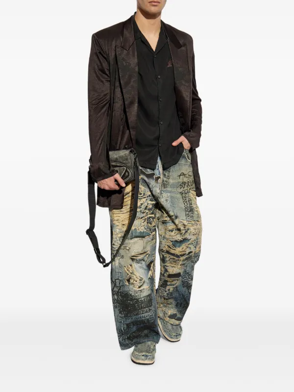 Diesel ダブルジャケット | ブラウン | FARFETCH JP
