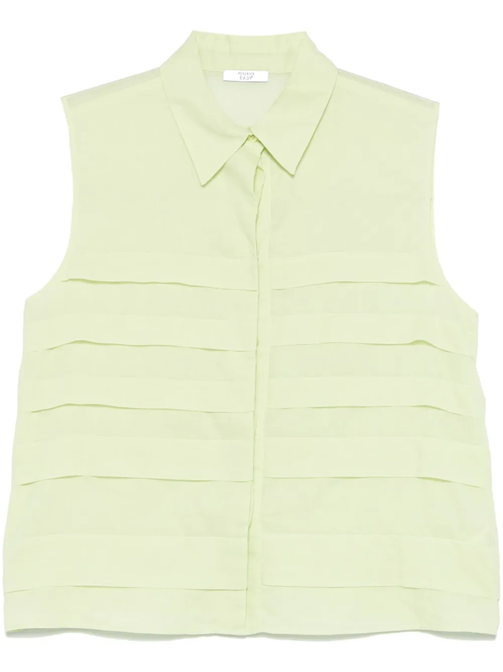 Peserico camisa plisada | verde | Image 1