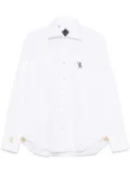 Billionaire logo-embroidered shirt - White