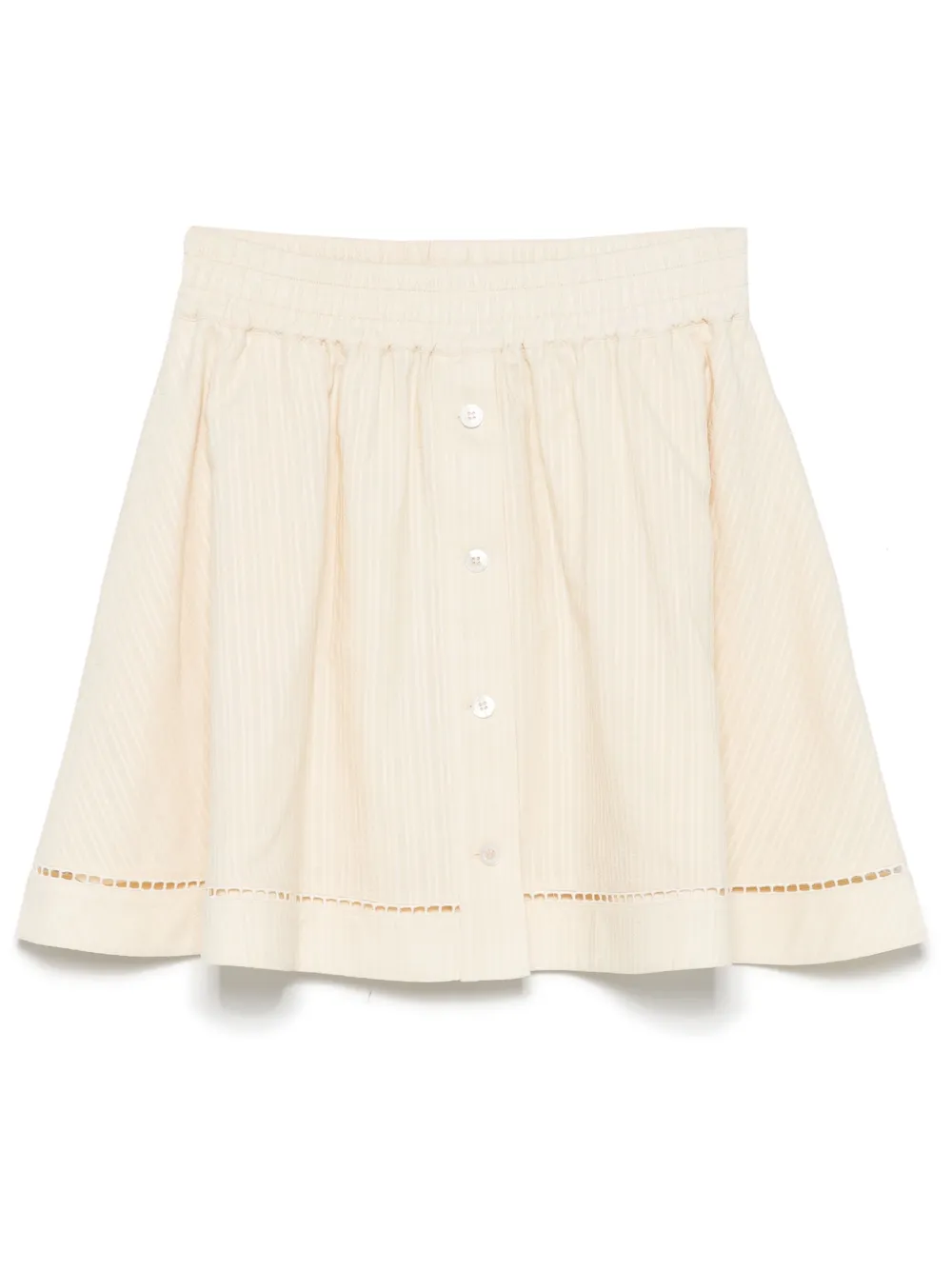 Golden Goose フレア ミニスカート - ニュートラル Golden Goose フレア ミニスカート - ニュートラル