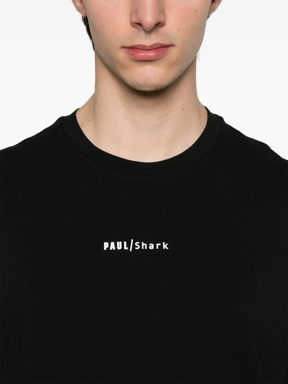 Paul & Shark T-shirt met logo Zwart