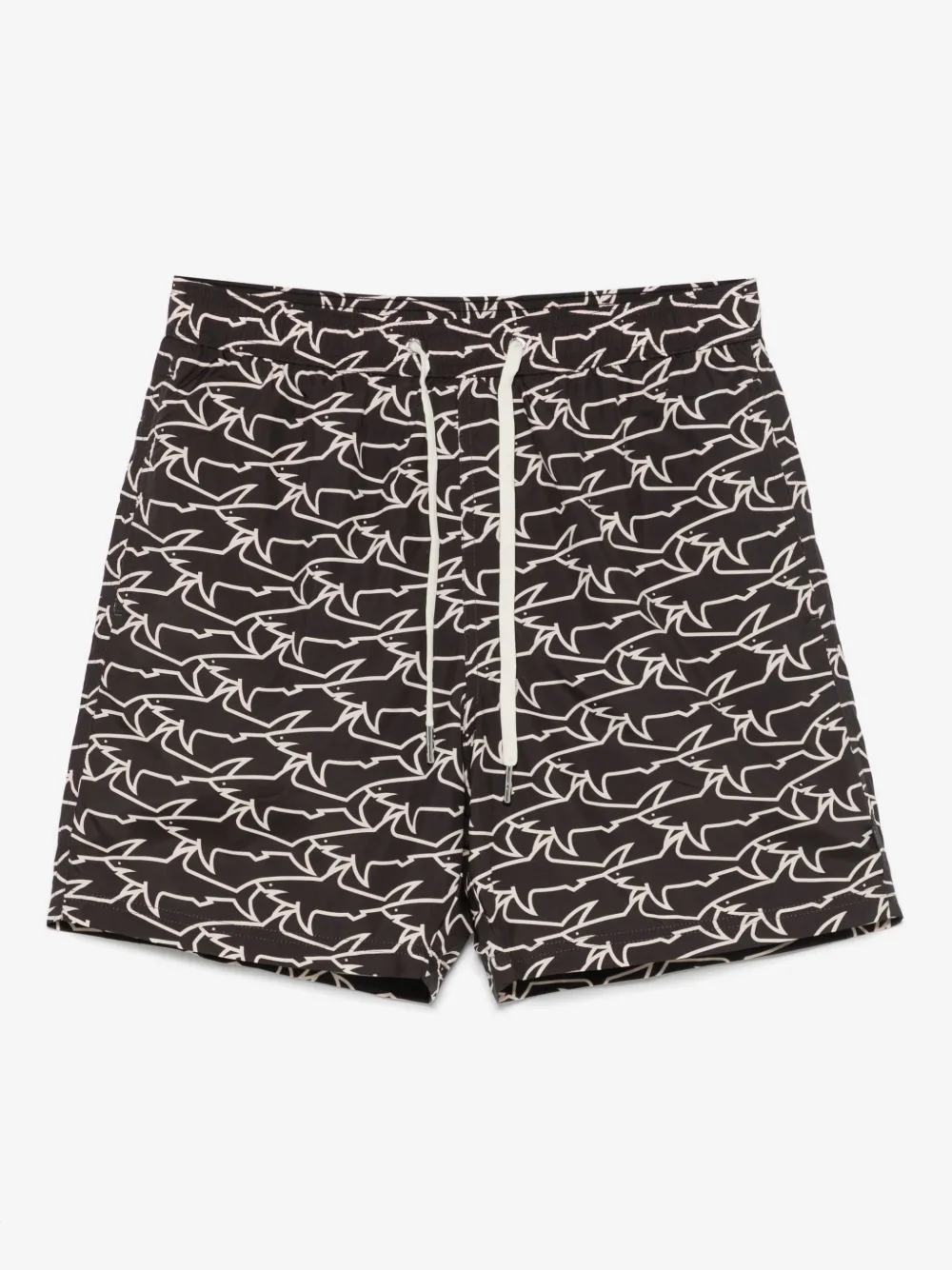 Paul & Shark 프린트 스윔 쇼츠 | 블랙 | Image 1