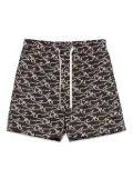 Paul & Shark printed swim shorts - Black