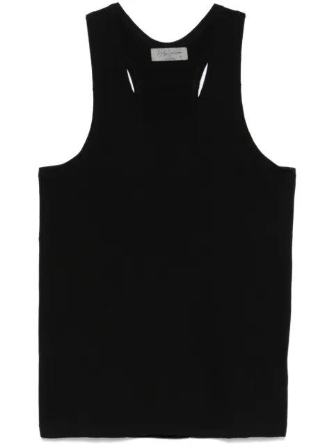 Yohji Yamamoto cotton tank top
