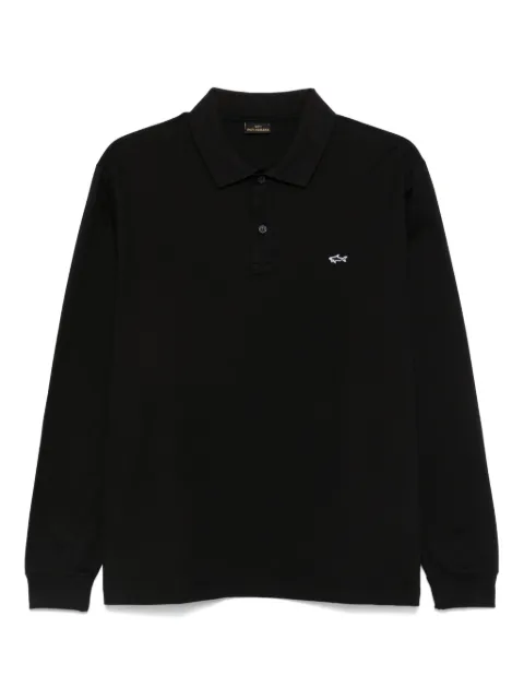 Paul & Shark logo-appliqué polo shirt 