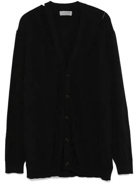 Yohji Yamamoto V넥 가디건