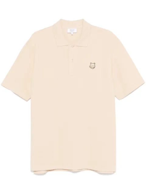 Maison Kitsuné Bold Fox Head-patch polo shirt