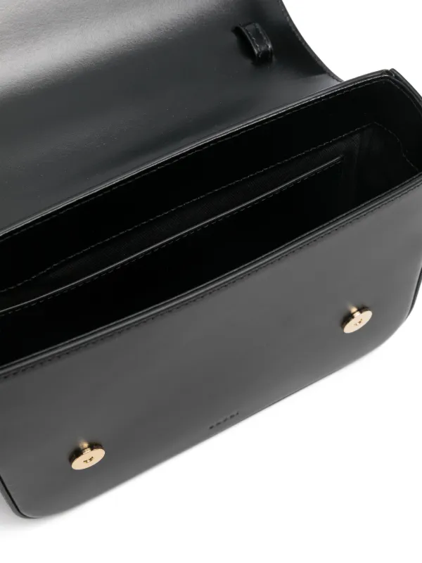 Sacai レザー ショルダーバッグ | ブラック | FARFETCH JP