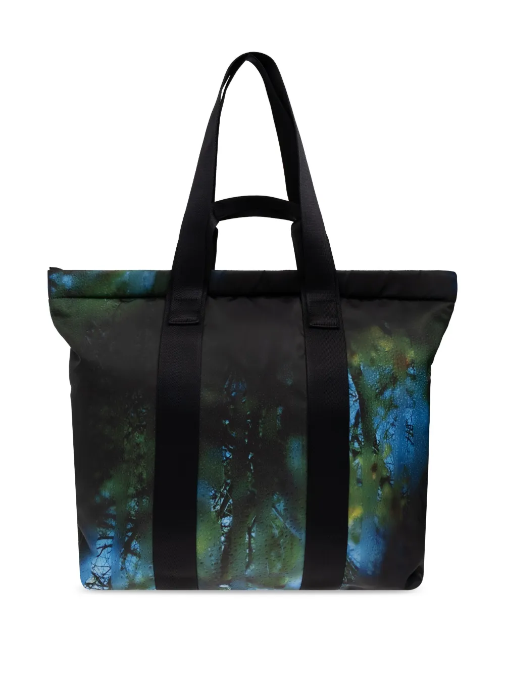 Y-3 Shopper met print Zwart