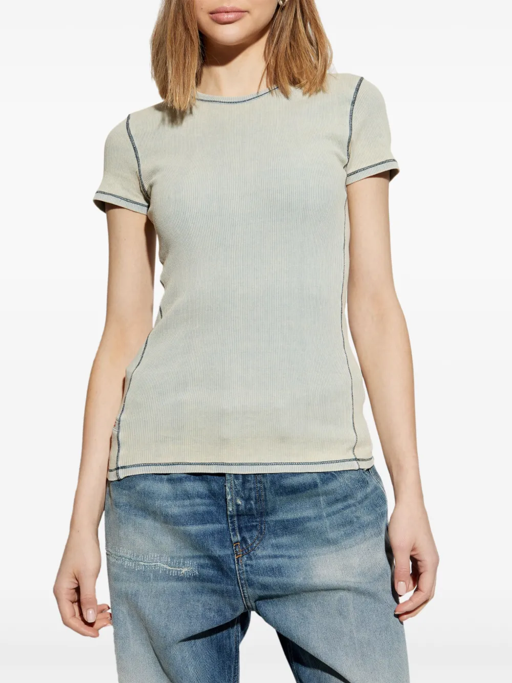 Diesel T-HANS-A T-shirt Grijs