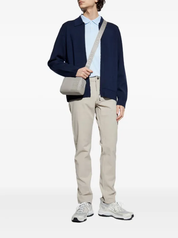 Theory ジップアップ カーディガン | ブルー | FARFETCH JP