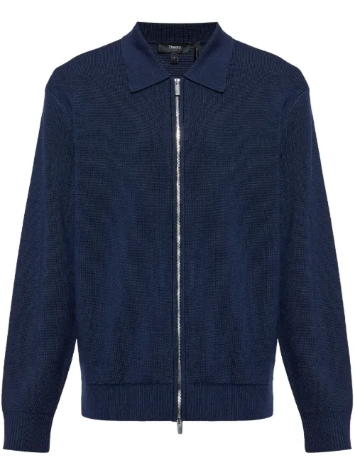 Cardigan à fermeture zippée - Theory - Modalova