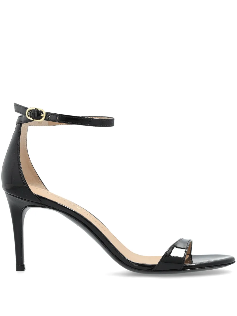 Stuart Weitzman 75mm Nudist II sandals Black