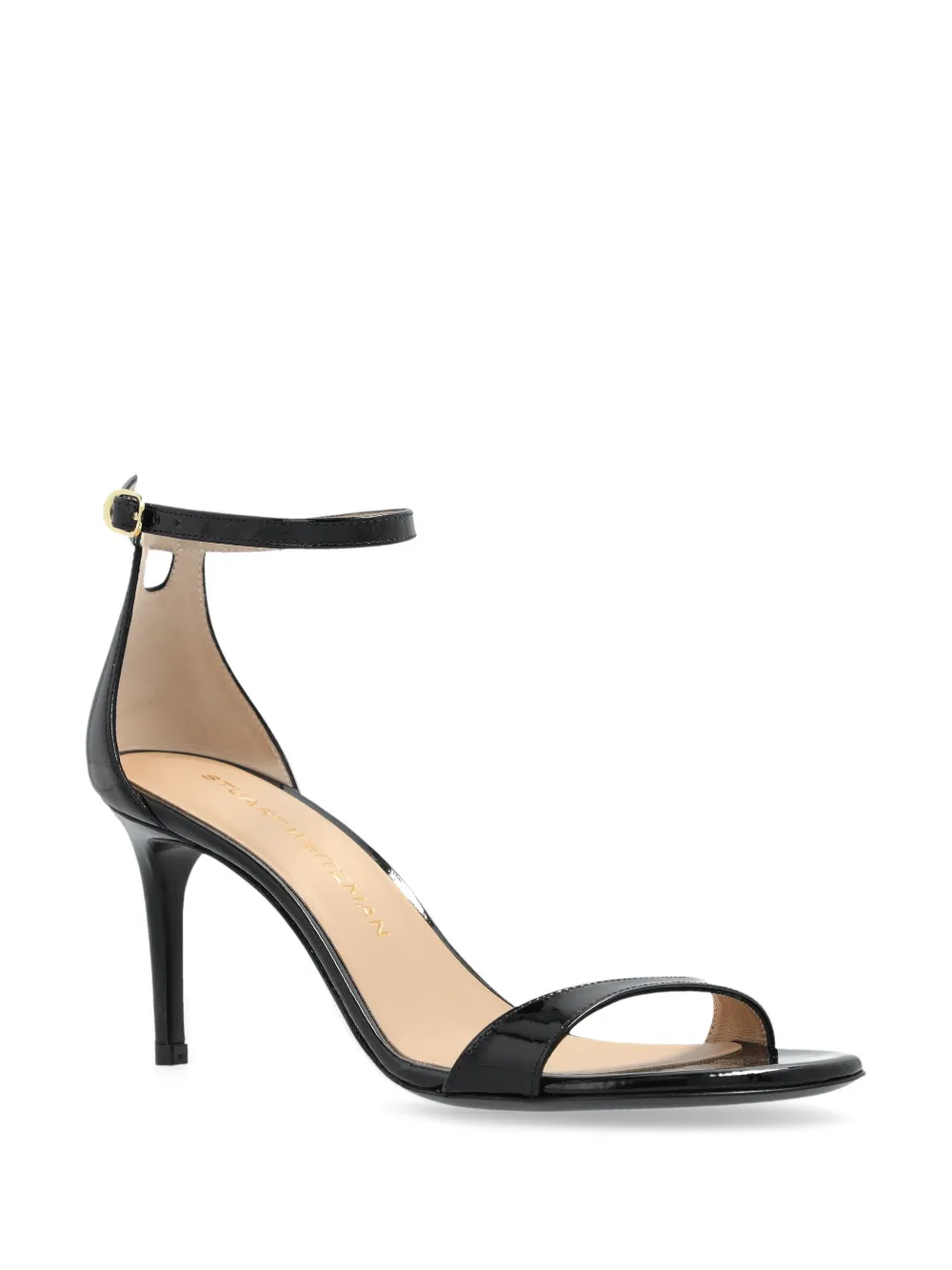 Stuart Weitzman 75mm Nudist II sandals Black