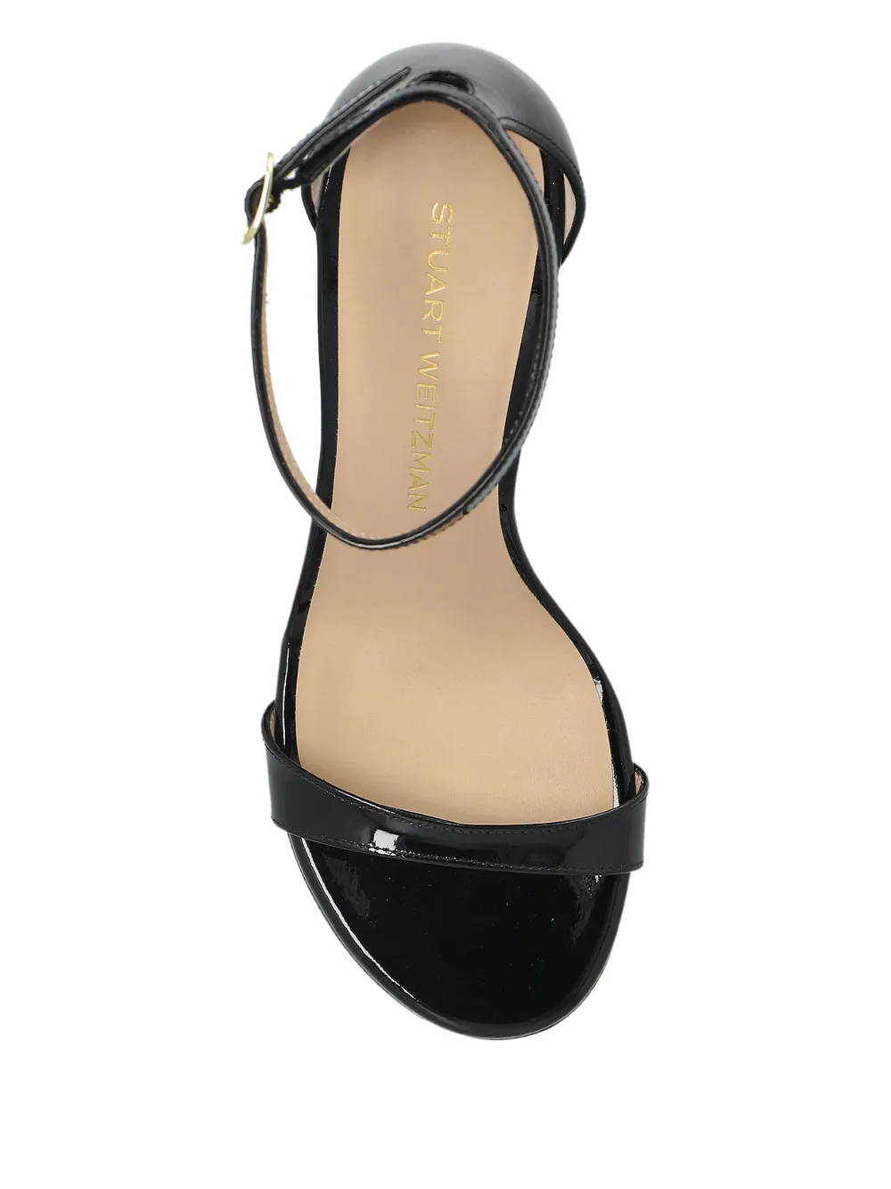 Stuart Weitzman 75mm Nudist II sandals Black