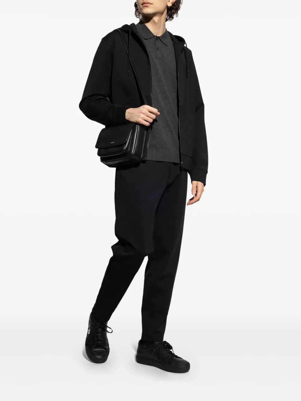 Theory loose-fit trousers - Zwart