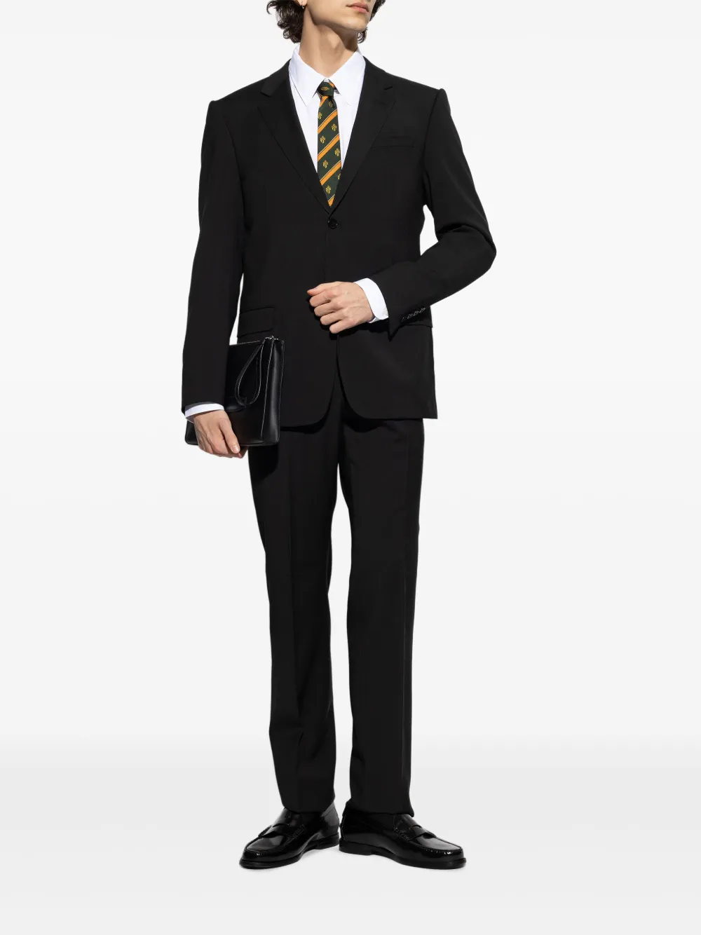 Emporio Armani wool suit - Zwart