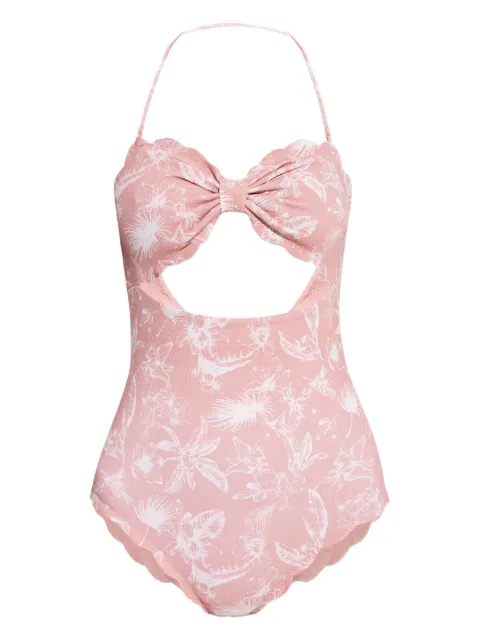 Marysia traje de baño con estampado floral