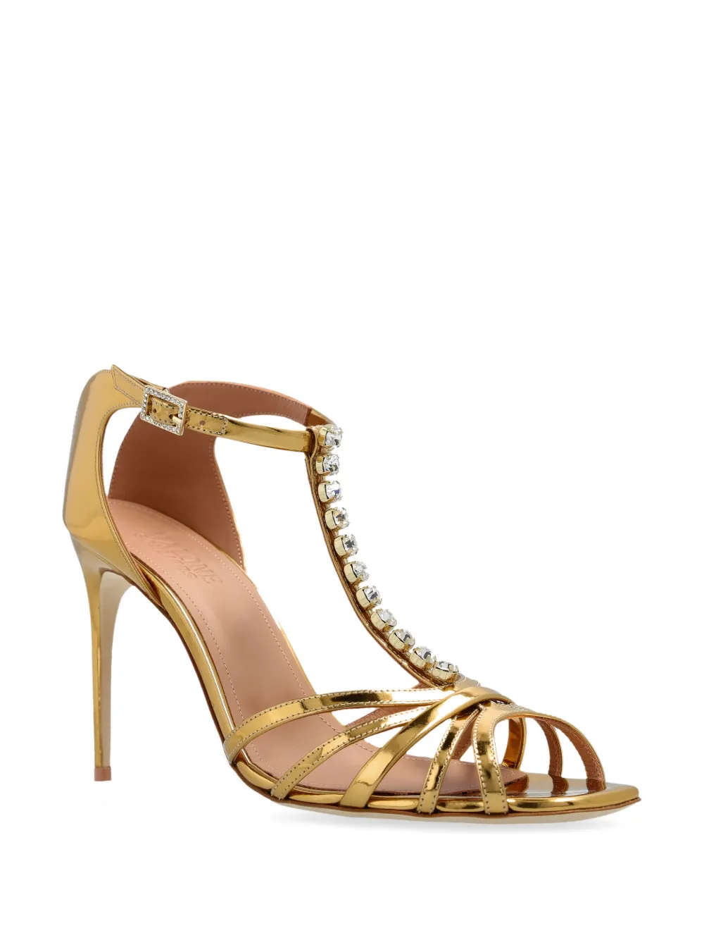 Malone Souliers 90mm Erika sandals Gold